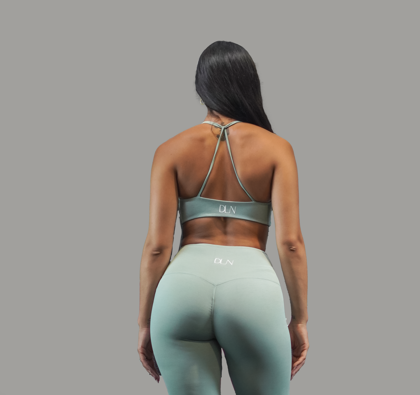 Front Twist Bra - Mint