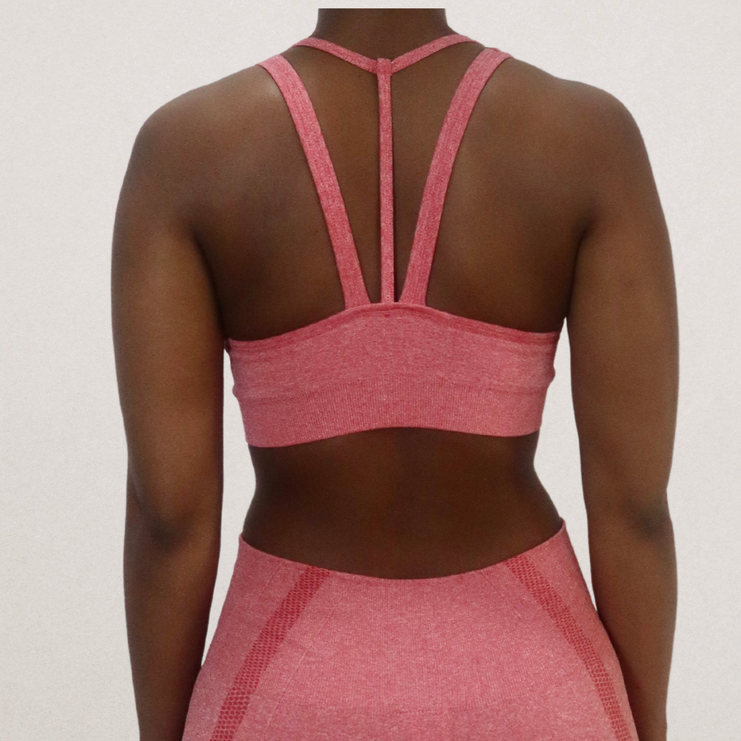 Strapped Bra - Pink