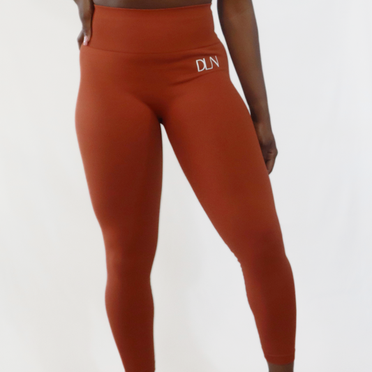 Scrunch Leggings - Copper