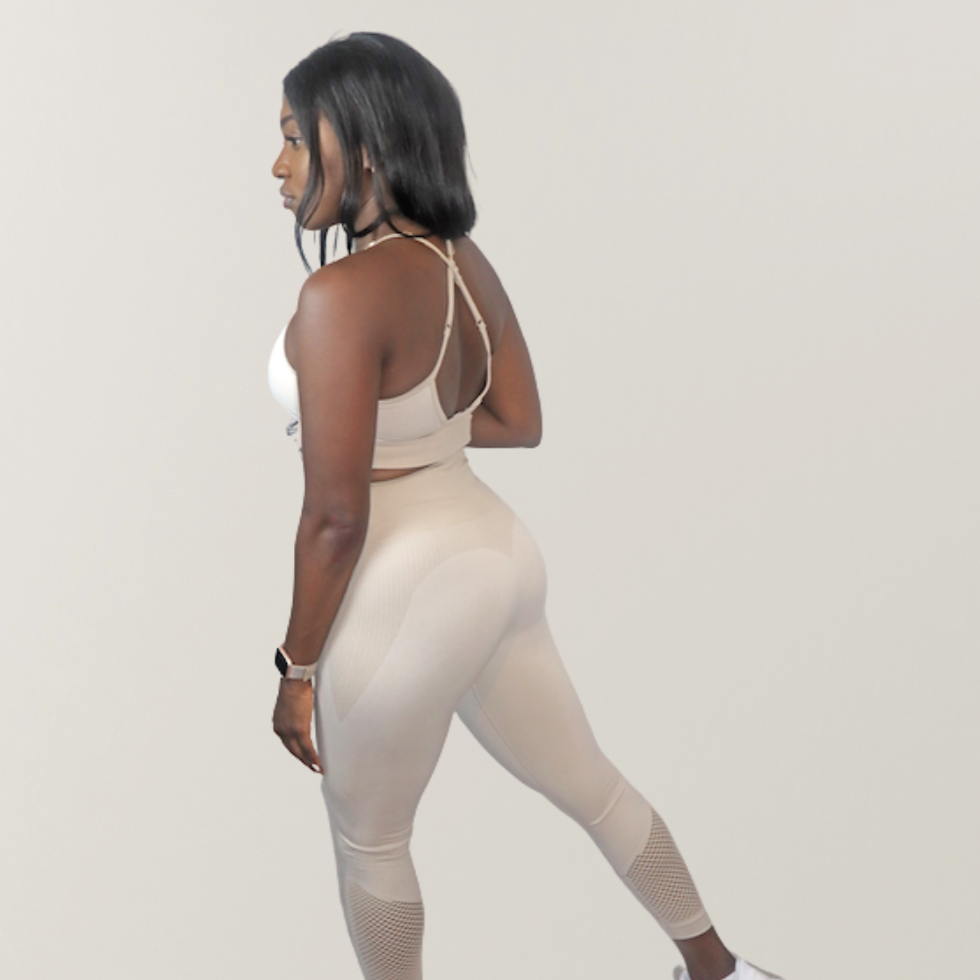 Body Fit Leggings - Tan